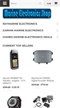 Mobile Screenshot of marine-electronics-shop.com