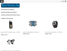 Tablet Screenshot of marine-electronics-shop.com